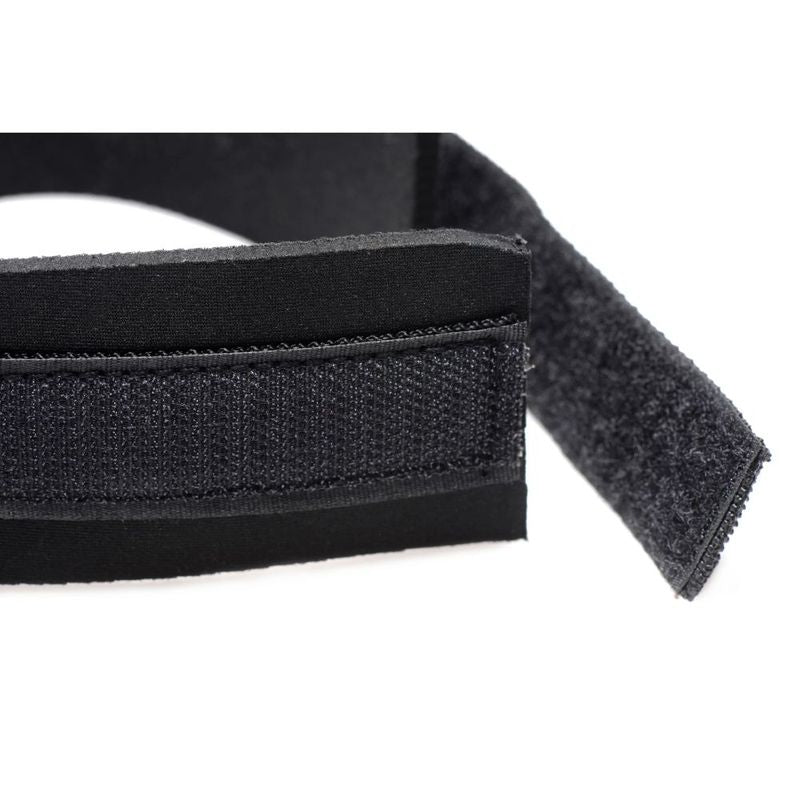 Neoprene Collar And Leash Set Black-VE983