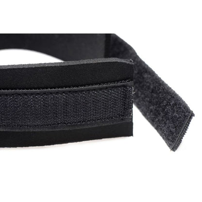 Neoprene Collar And Leash Set Black-VE983