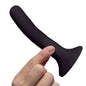 Black Silicone Strap-On Dildo Small-AE901