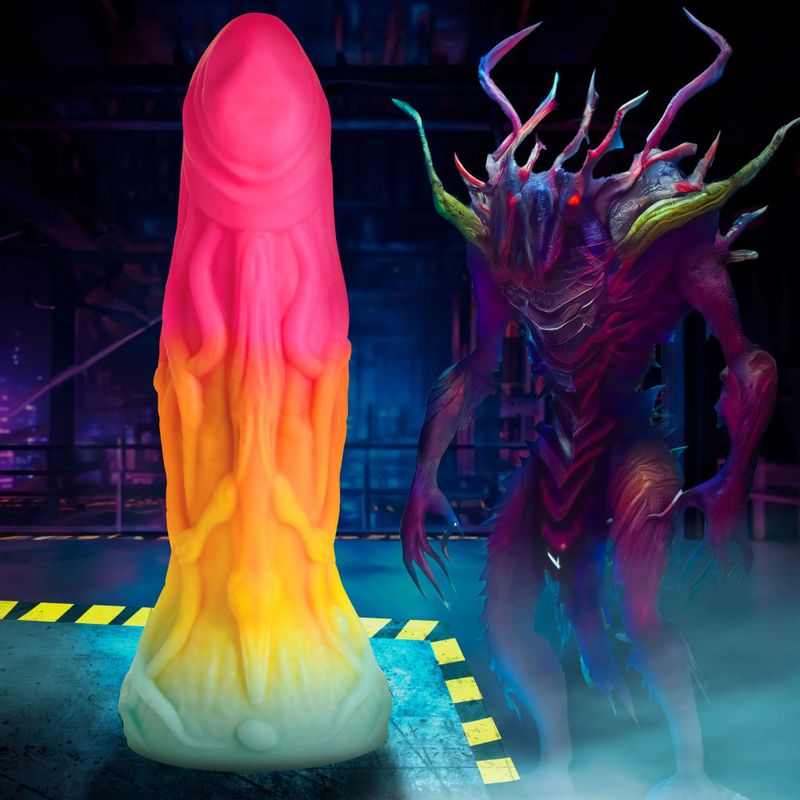 Shape Shifter Alien Silicone Dildo-AH286