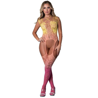 Sunrise Body Stocking Ombre-S183-OMB-O/S