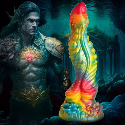 Majestic Merman Silicone Dildo-AH322