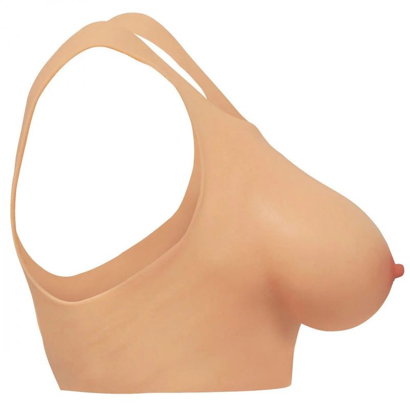 Perky Pair D Cup Silicone Breasts-AH075