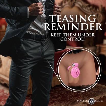 Pussification Vulva Chastity Cage-AH542