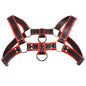 Bulldog Harness Red-AH690-Red