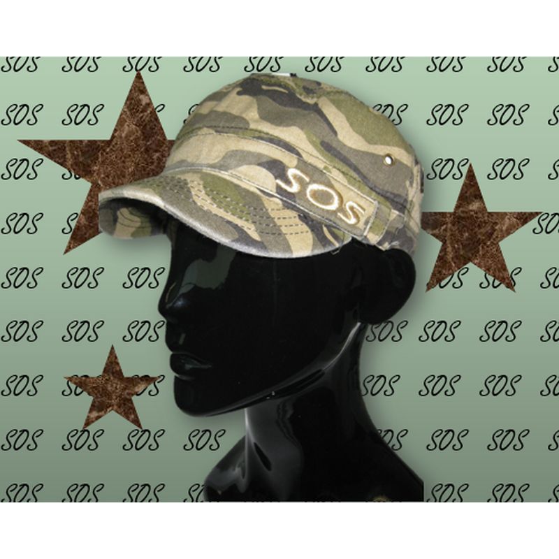 SOS Camo Cap-CAMOCAP1