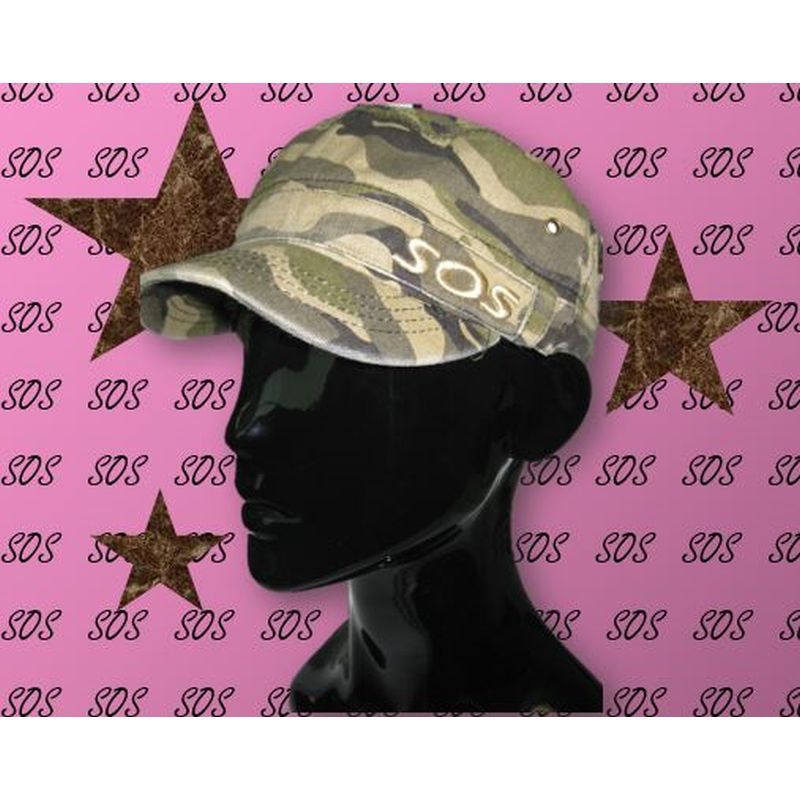 SOS Camo Cap-CAMOCAP1