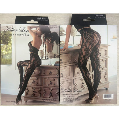 Temptress Weave Tights Black-168YDN009-BLK