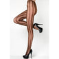 Stella Elyse Coiled Lines Fishnet Tights Coffee-6110003R-COF