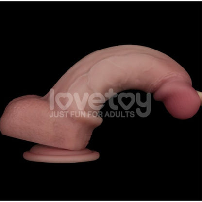 Sliding Skin Pro Dual Layer Silicone Dong 8in-LV417101