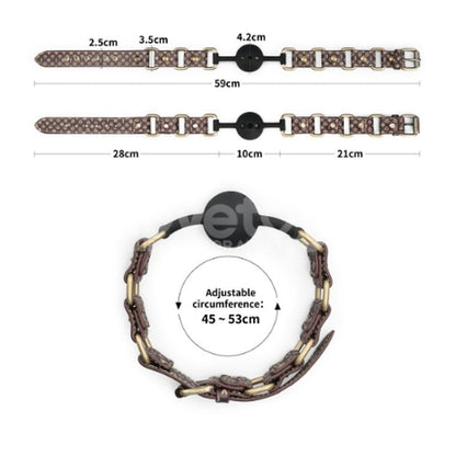 Rebellion Reign Ball Gag-LV761203