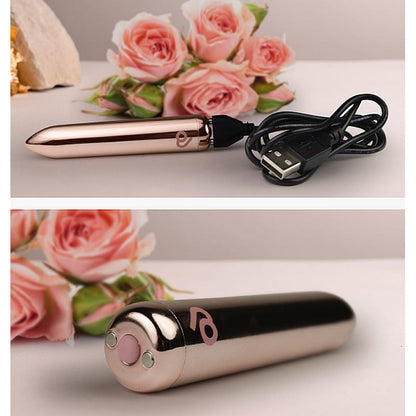 Golden Rose Rechargeable Bullet-16RECGR