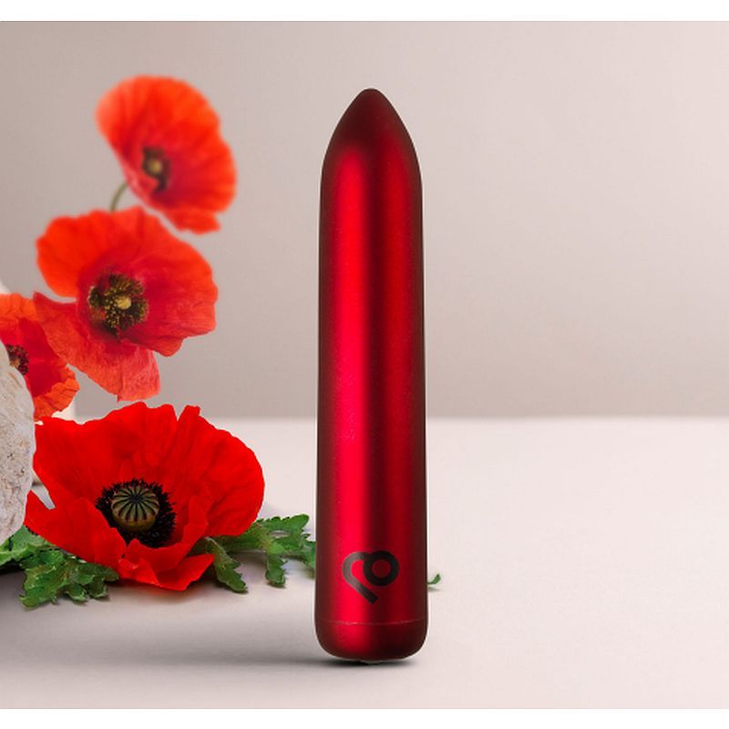 Poppy Red Rechargeable Bullet-16RECPRD