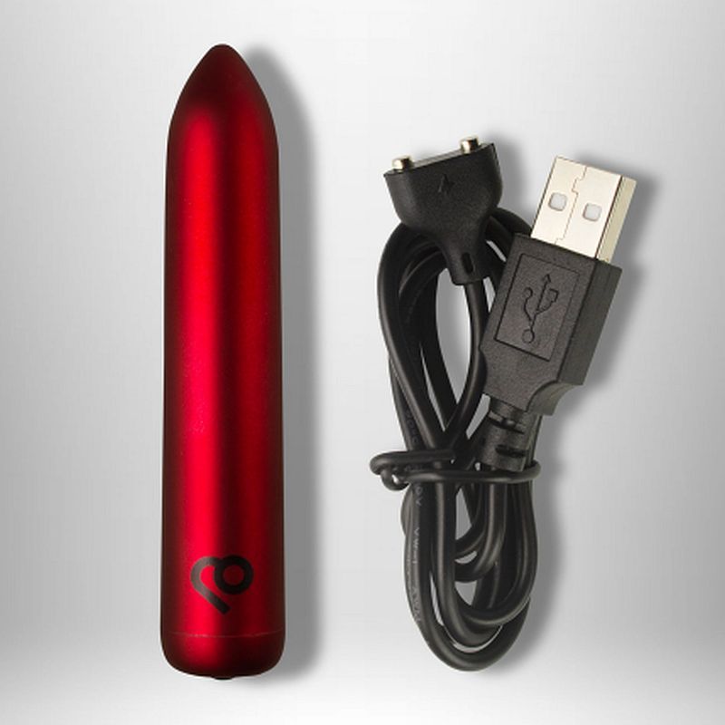 Poppy Red Rechargeable Bullet-16RECPRD