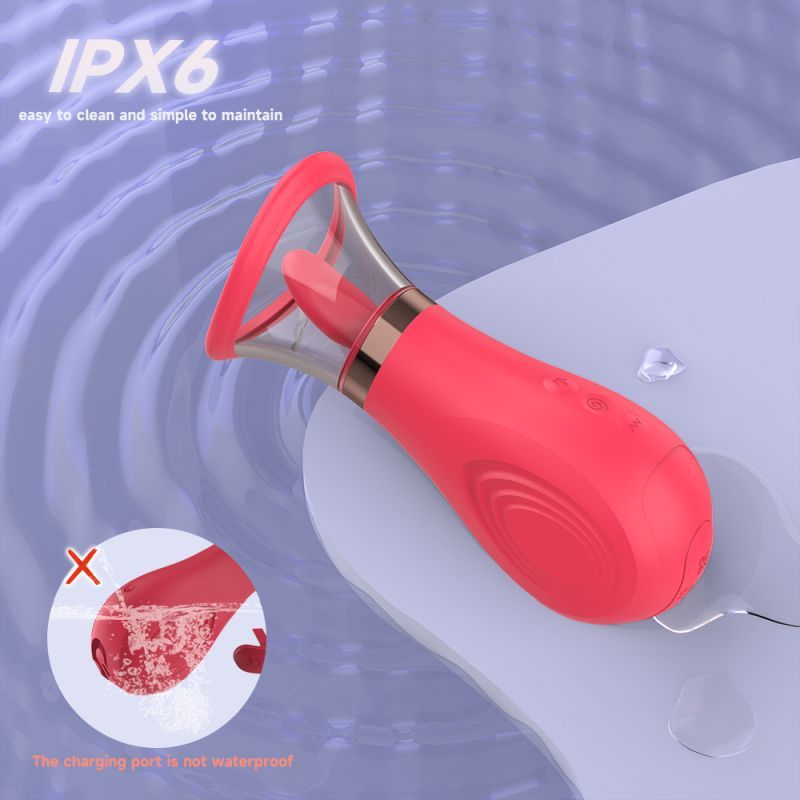 3-in-1 Sucking Licking Tickling Stimulator-SHD-S552