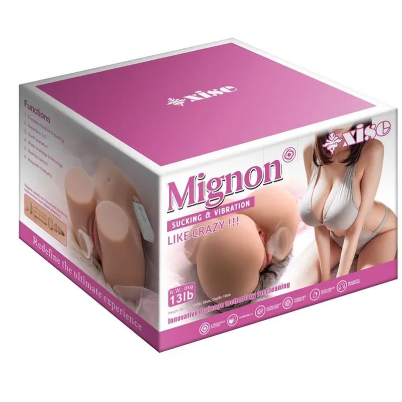 Mignon 6kg USB Auto Suction Pussy and Ass with Remote-SQ-MAS50090