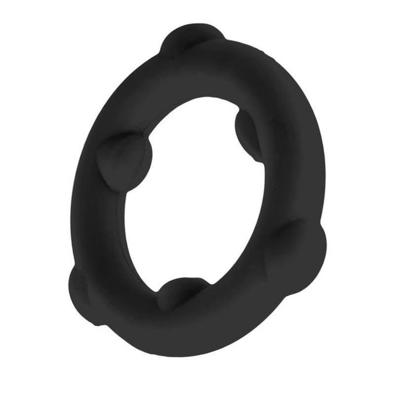 Spinner Silicone Ring Black-OX-3202-BLK
