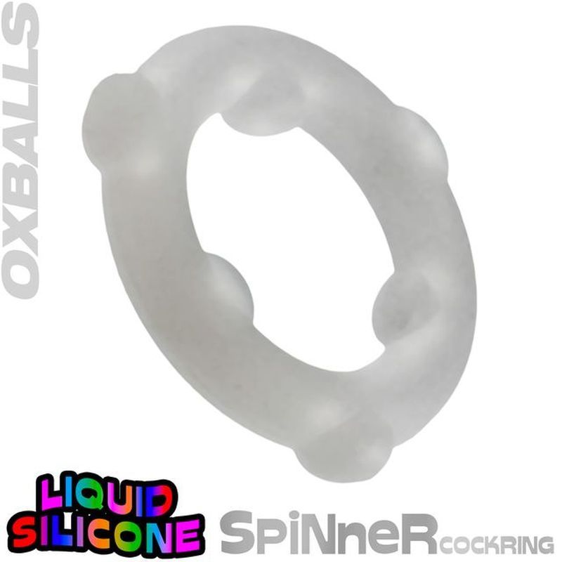 Spinner Silicone Ring Clear-OX-3202-VAP