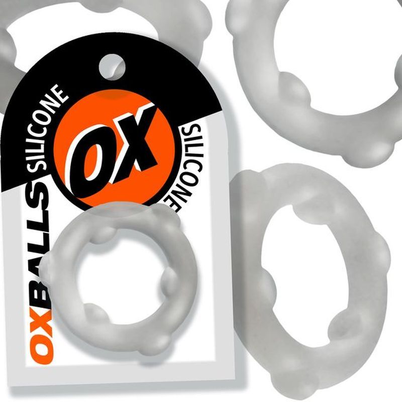 Spinner Silicone Ring Clear-OX-3202-VAP