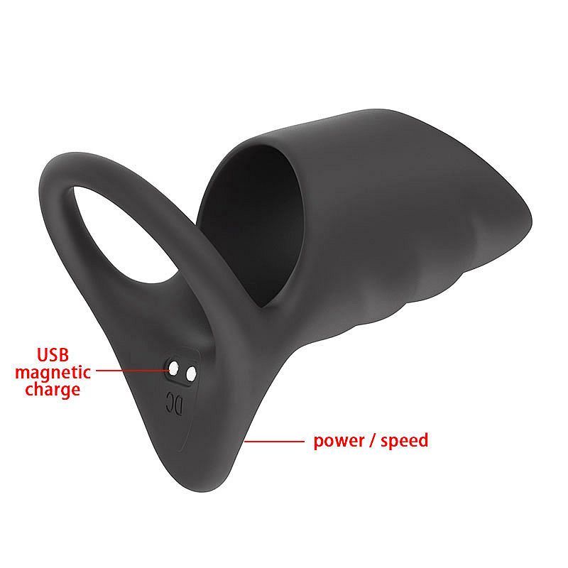 Surge Vibrating Penis Sleeve Cock Ring-GM-0042SJ3B