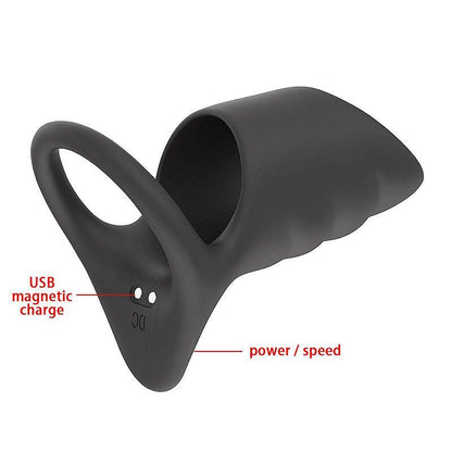 Surge Vibrating Penis Sleeve Cock Ring-GM-0042SJ3B