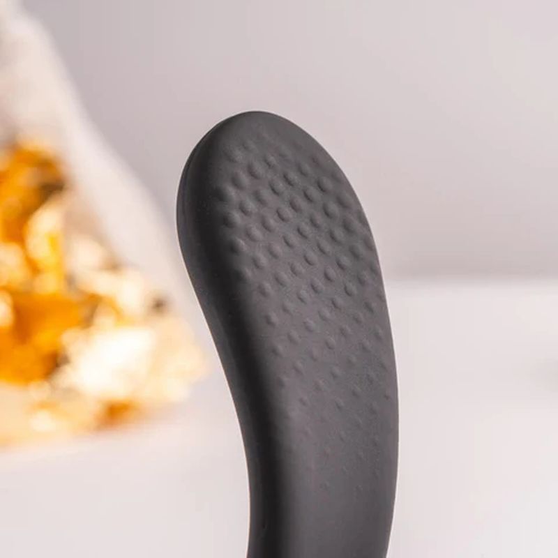 The Vibe 10 Speed Remote Mens Silicone Cock Ball and Anal Vibrator-10THVIBBK2-2