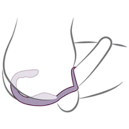 The Vibe 10 Speed Remote Mens Silicone Cock Ball and Anal Vibrator-10THVIBBK2-2