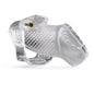 Brutus Airmesh Chastity Cage Clear-140173