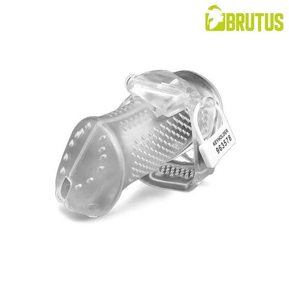 Brutus Airmesh Chastity Cage Clear-140173