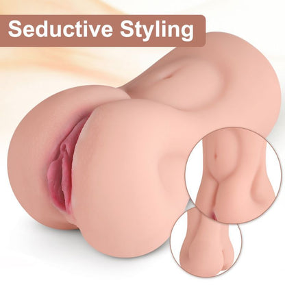 Agatha Realistic Vibrating Vaginal Masturbator-SQ-MA60075V