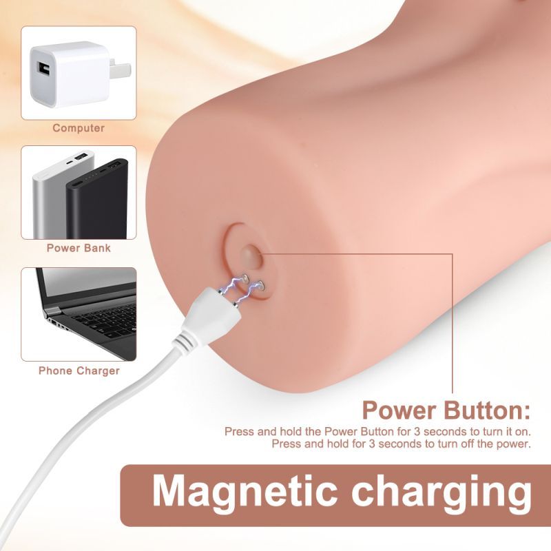 Agatha Realistic Vibrating Vaginal Masturbator-SQ-MA60075V