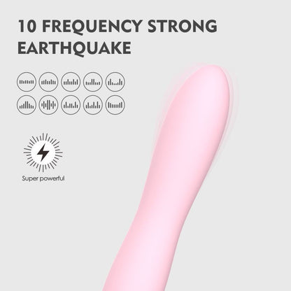 Bella Silicone 140mm Bullet Massager Pink-SXE-0713