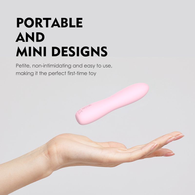 Bella Silicone 140mm Bullet Massager Pink-SXE-0713