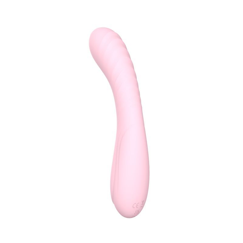 Maya Curve Silicon Vibrator Pink-SXE-0524