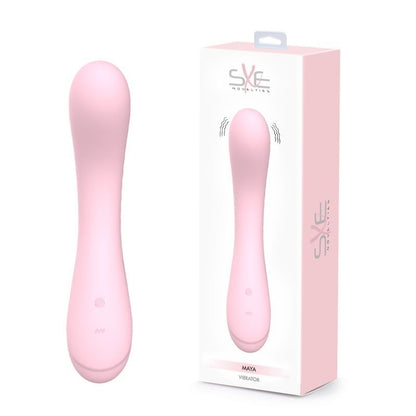 Maya Curve Silicon Vibrator Pink-SXE-0524