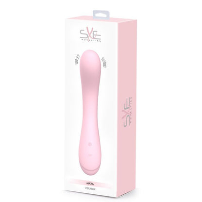 Maya Curve Silicon Vibrator Pink-SXE-0524