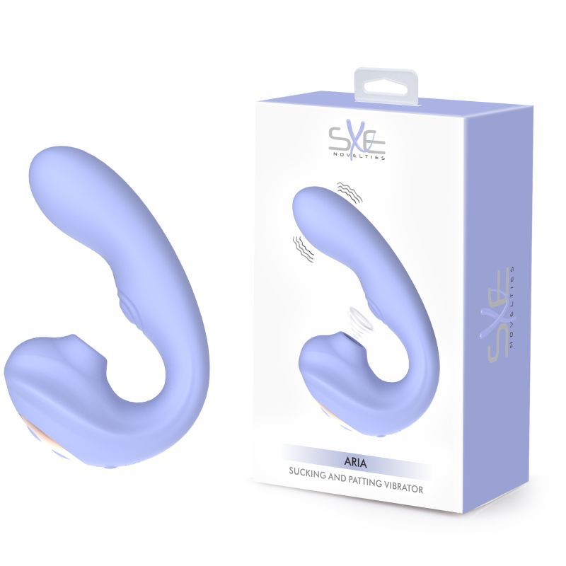 Aria Air Pulse C Shaped Vibrator-SXE-0661