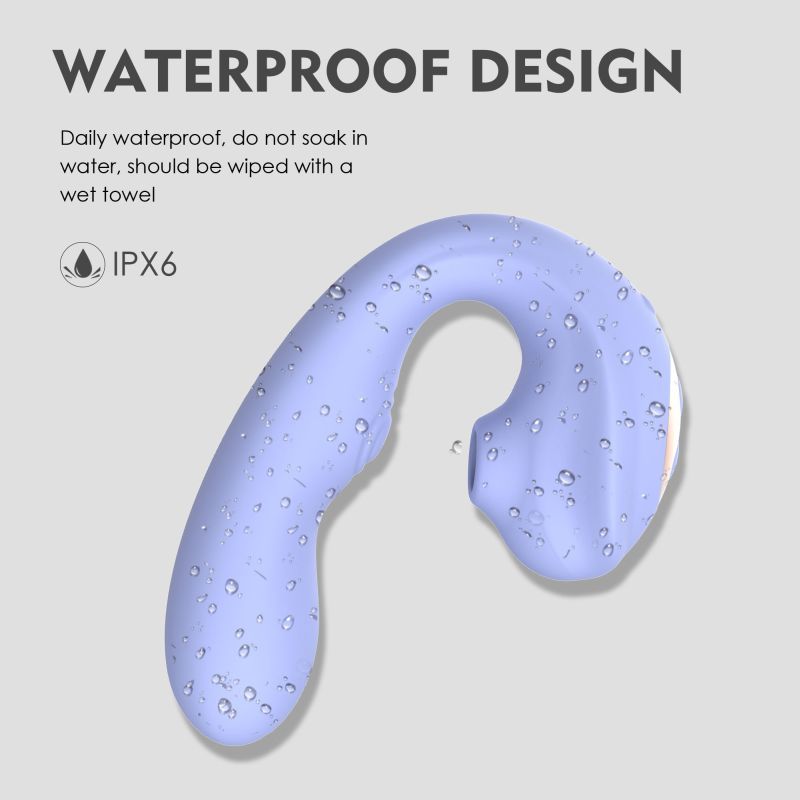 Aria Air Pulse C Shaped Vibrator-SXE-0661