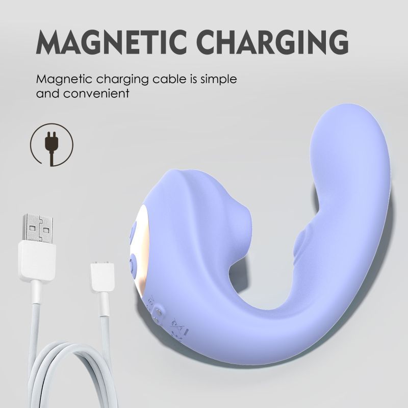 Aria Air Pulse C Shaped Vibrator-SXE-0661