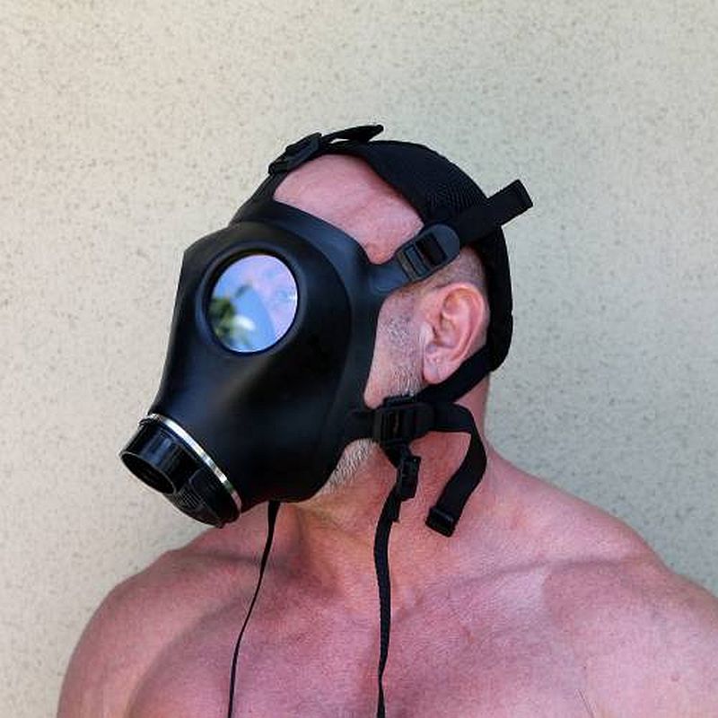 Adjustable Rubber Gas Mask-SF-21427