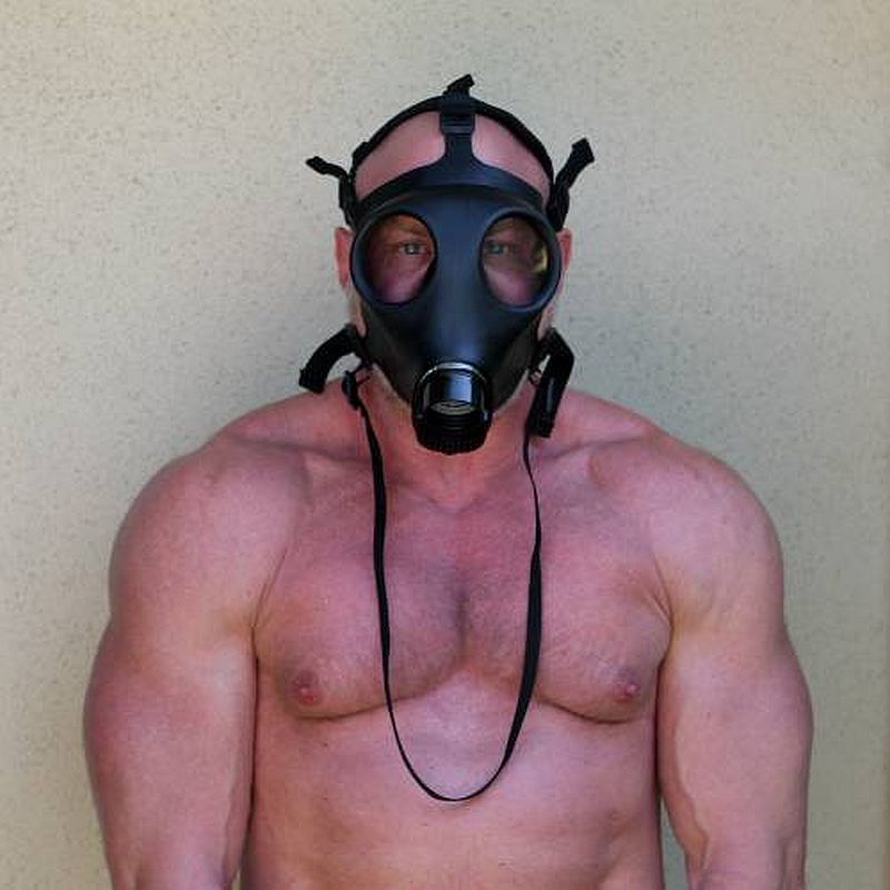 Adjustable Rubber Gas Mask-SF-21427