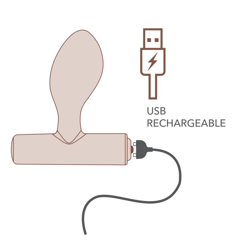 Nova Orbital Butt Plug Vibrator Purple-16ORBITALBU