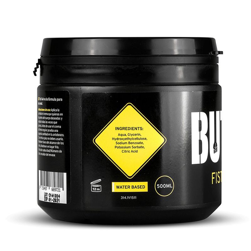 BUTTR Fisting Gel Water Based 500ml-BUTTR001