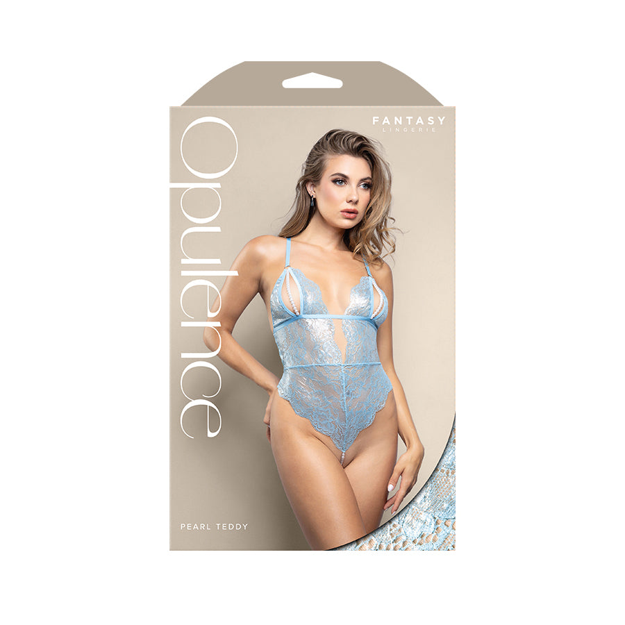 OPULENCE Pearl Teddy ML - Light Blue - M/L Size - 2639LBL-ML-B