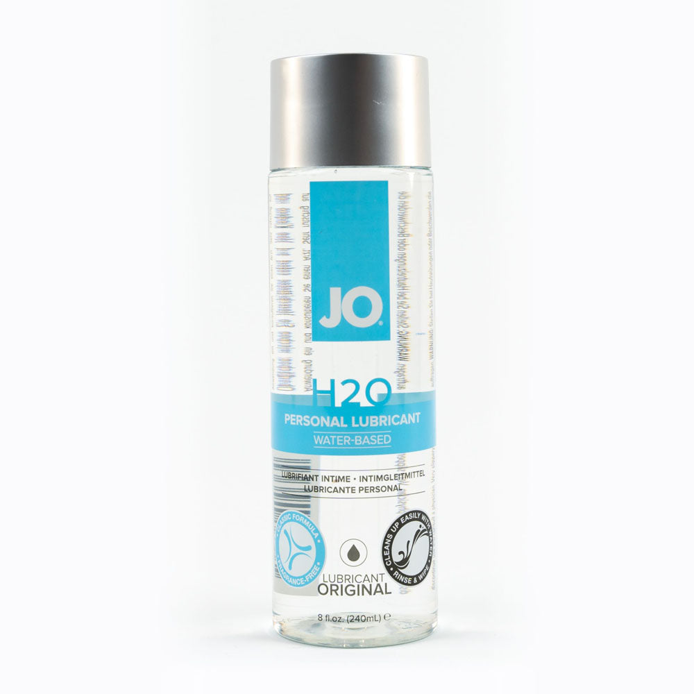 JO H2O Original Lube - 240 mL - Water Based Lubricant - 240 ml Bottle-40036