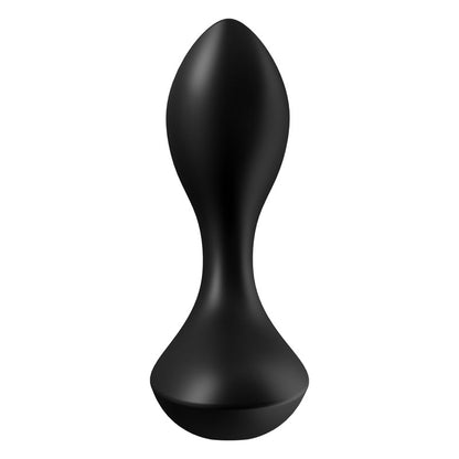 Satisfyer Backdoor Lover - Black USB Rechargeable Vibrating Butt Plug-4004181
