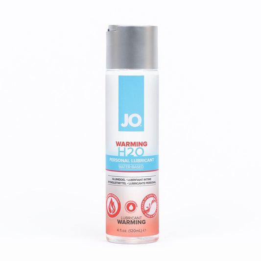 JO H2O Warming Lube - 120 mL - Water Based Warming Lubricant - 120 ml Bottle-40079