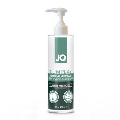 JO Cumplay Lube - 240 mL - Cum Style Lubricant - 240 ml Pump Bottle-40115