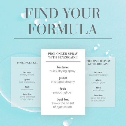 JO Prolonger Spray - 60 mL - Desensitising Spray for Men - 60 ml Spray Bottle-40216