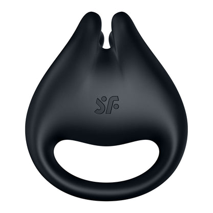 Satisfyer Perfect Pair 1 - Black USB-C Rechargeable Vibrating Couples Ring - 4043739